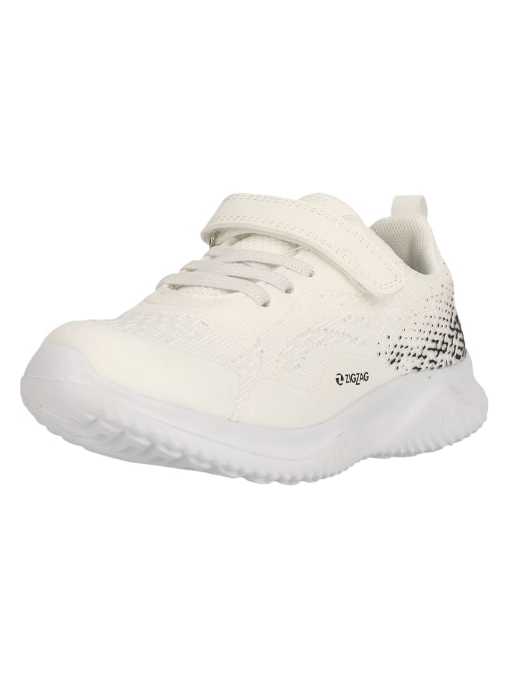 

Кроссовки на шнуровке Zigzag, цвет 1002 white