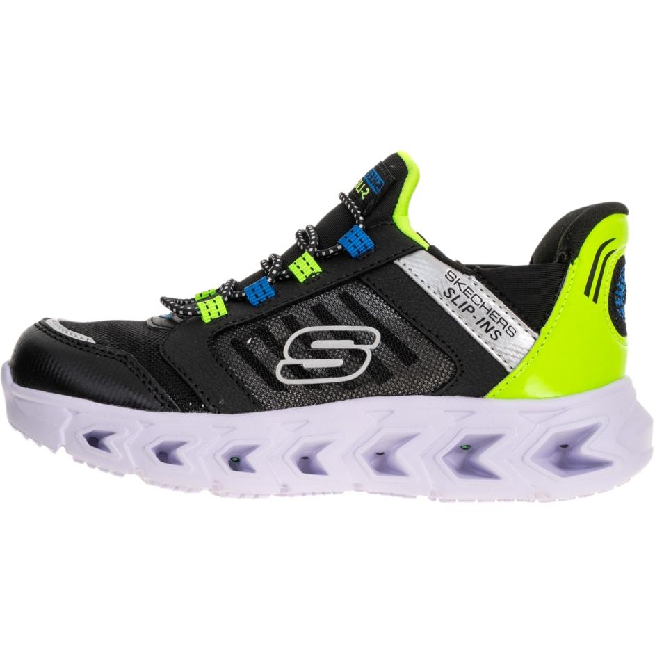 

HYPNO FLASH 2.0 Противоскользящие амортизирующие низкие кроссовки для детей Skechers Kids, черный