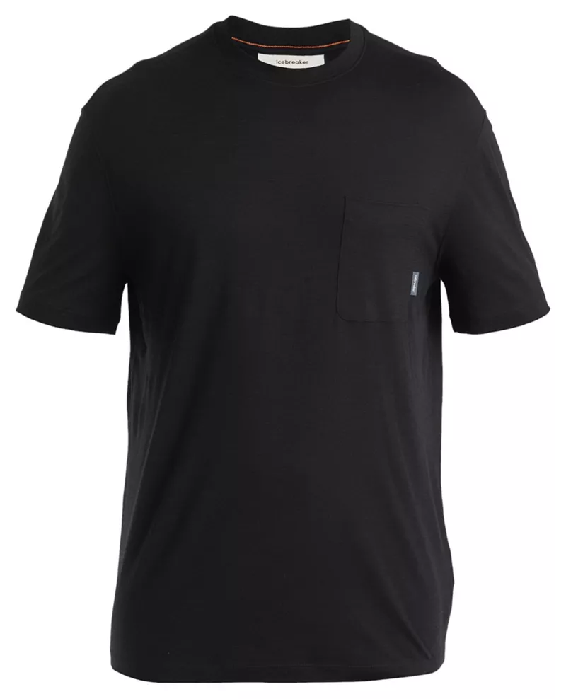 

Мужская футболка Icebreaker Merino 150 Tech Lite III, черный