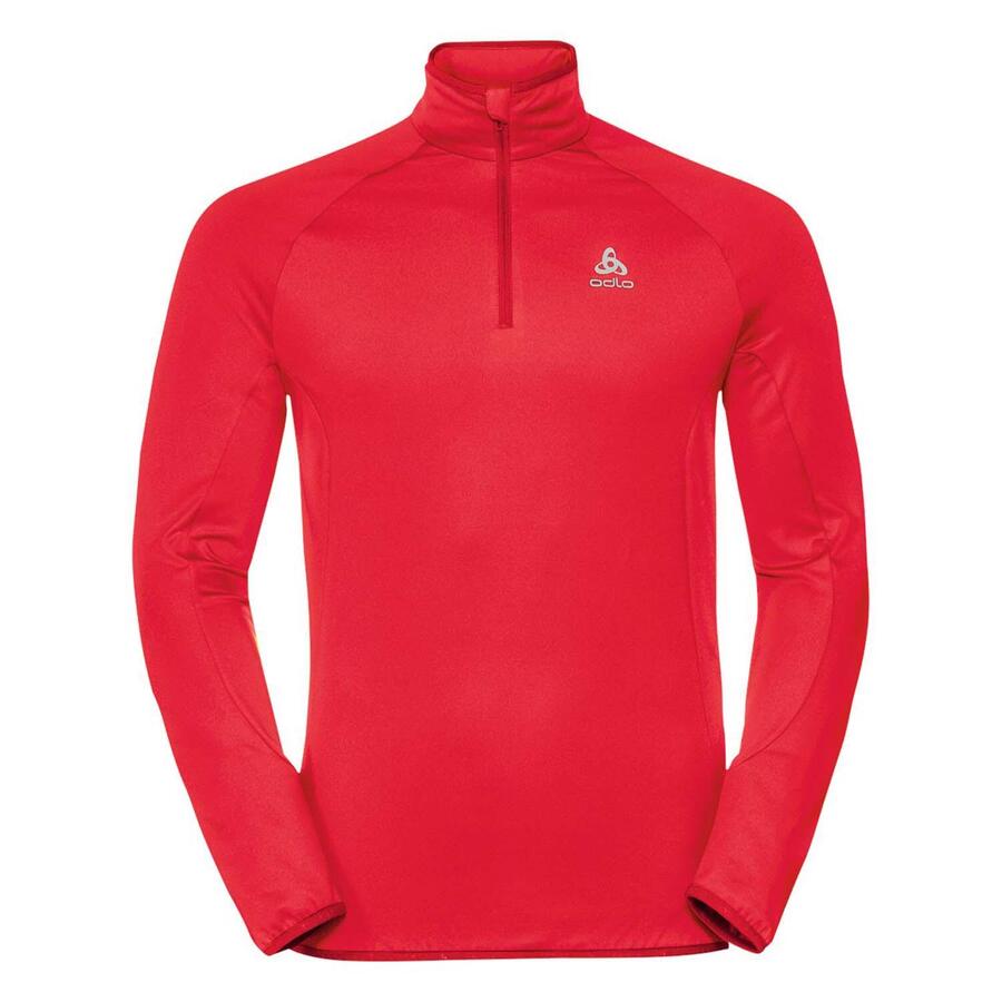 

Мужской флисовый топ среднего слоя Odlo с застежкой-молнией 1/2 CARVE LIGHT 541792