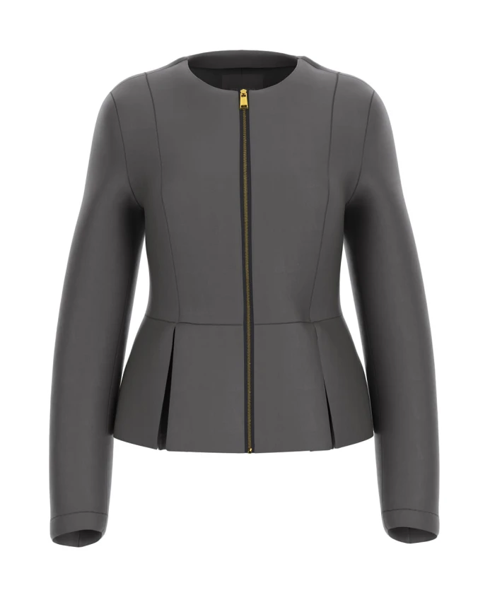 

Женский жакет с баской Willow, черный Guess, черный