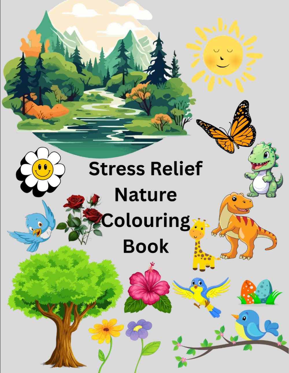 

Tranquil Nature: A Stress Relief Coloring Journey......: Relax and Recharge with Calming Nature Scenes, Peaceful Landscapes, and Serene Wildlife Designs for Adults (Independently published)