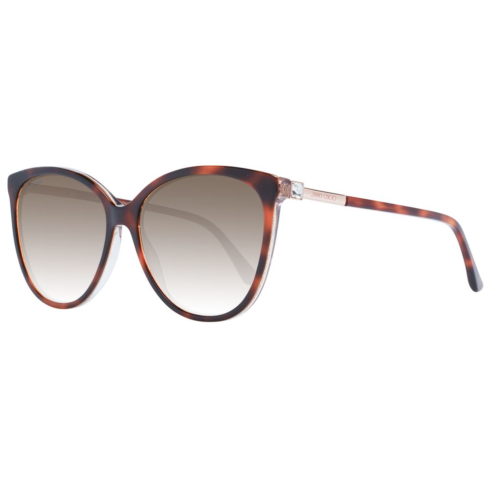 

Коричневые женские солнцезащитные очки Jimmy Choo Eyewear