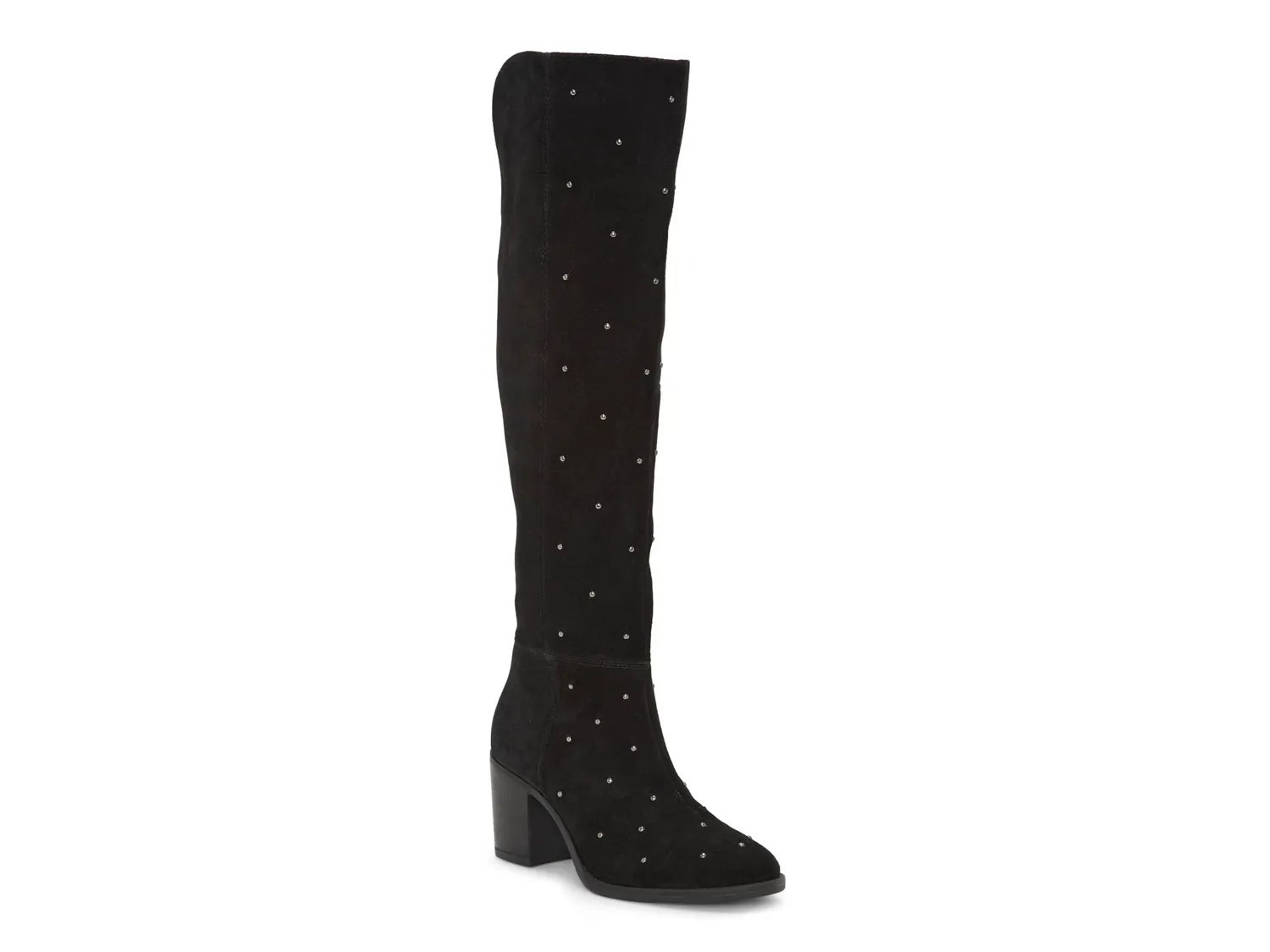 Ботинки Lucky Brand Borah Studded Over-the-Knee Boot, черный