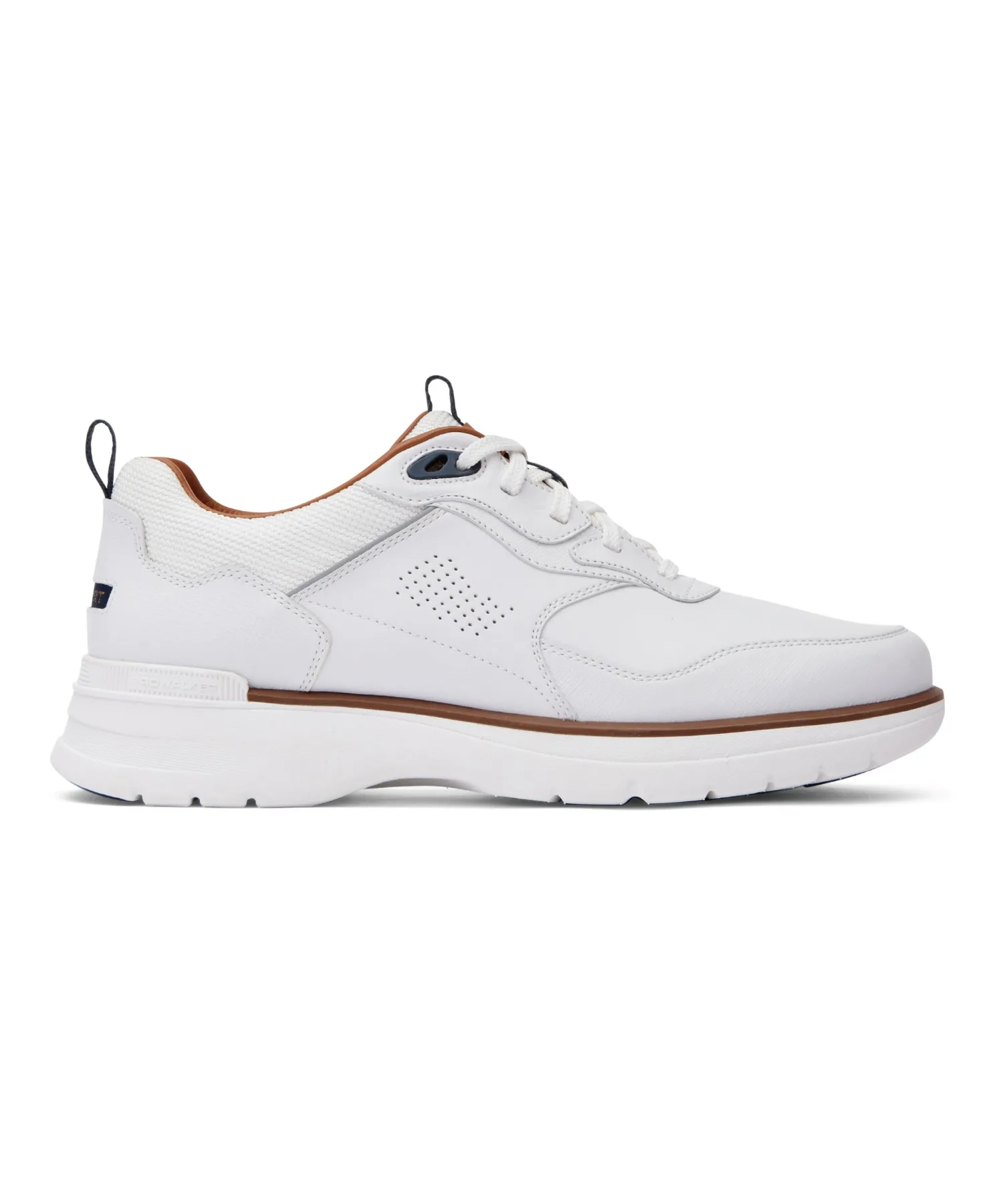 Мужские кроссовки из натуральной кожи PROWALKER NEXT SPORT ROCKPORT белые