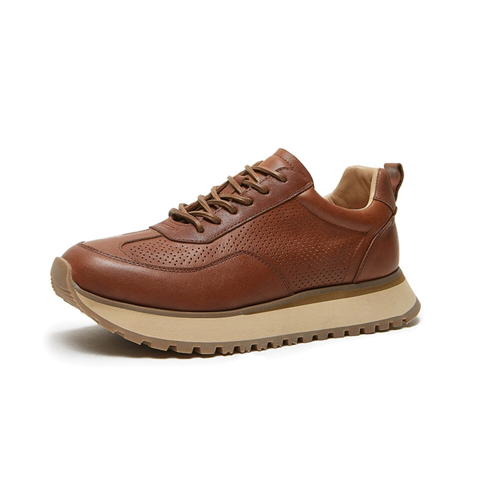

Кроссовки мужские Lifestyle Shoes Men Low-Top Voguhomme, темно-коричневый