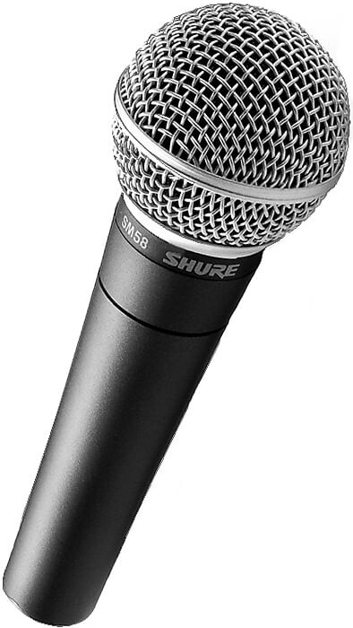 

Кардиоидный динамический вокальный микрофон Shure SM58 Handheld Cardioid Dynamic Microphone