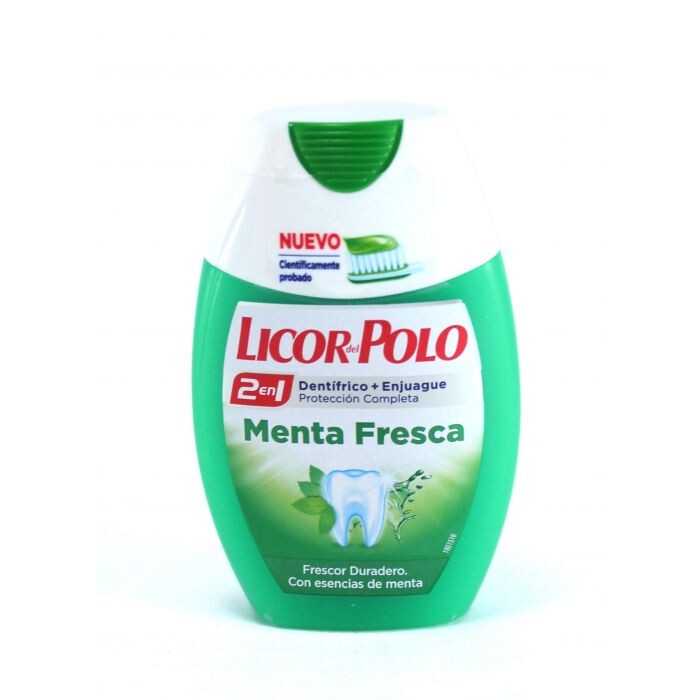 

Зубная паста Dentífrico 2en1 Menta Fresca Licor Del Polo, 75 ml