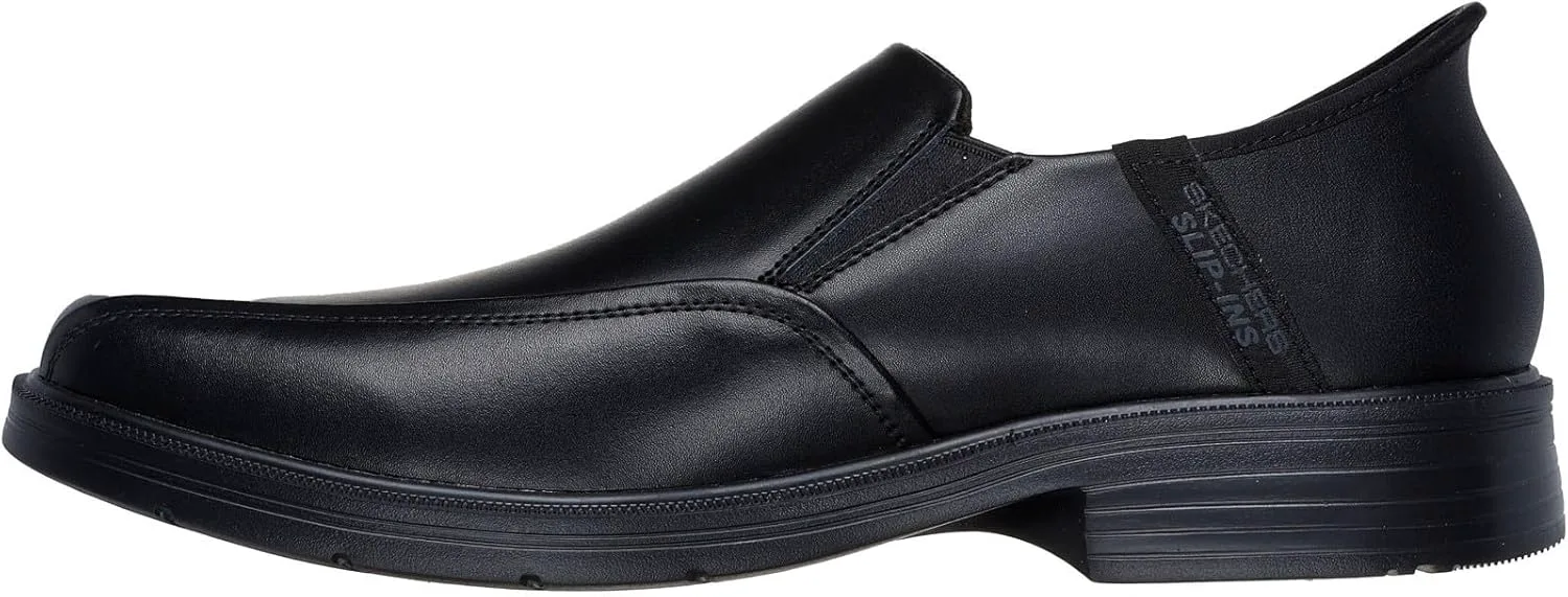 Skechers (Скечерс мужские слипоны расслабленного кроя: Касвелл - Франтоне_205169 кроссовки), черный — фото 2