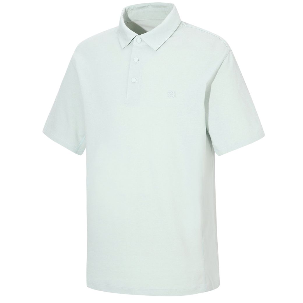 

KOLON SPORT Мужская поло мятного цвета Mint Green, Зеленый, KOLON SPORT Мужская поло мятного цвета Mint Green