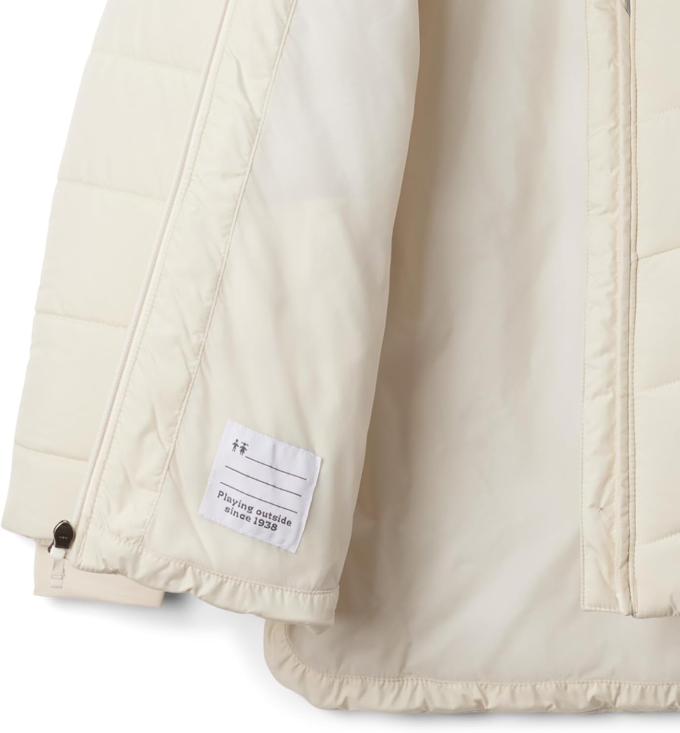 Куртка Katelyn Crest III Hooded Jacket от Columbia girls, Chalk — фото 3