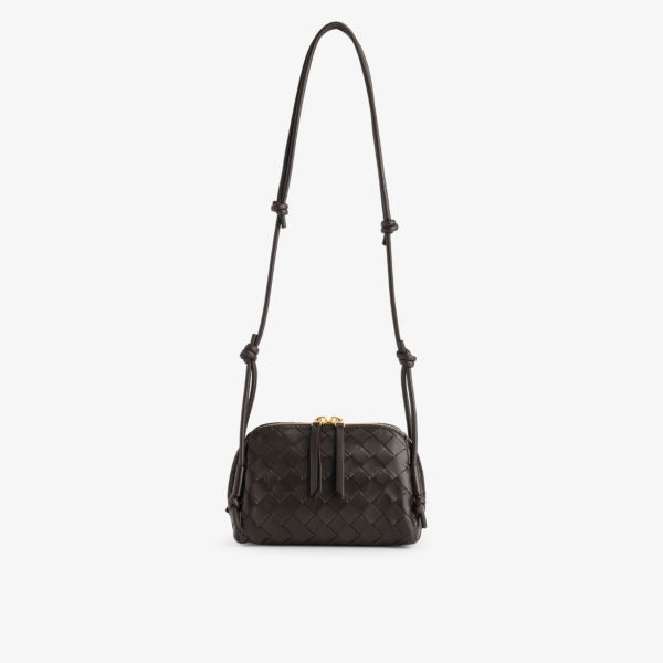 

Кожаная сумка-кроссбоди Loop Bottega Veneta, цвет fondant