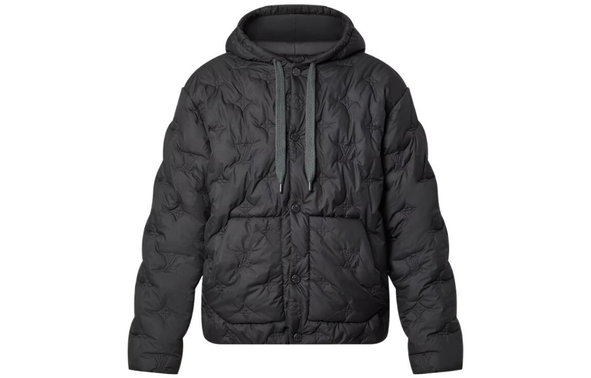 

Куртка мужская Louis Vuitton Puffer, черный
