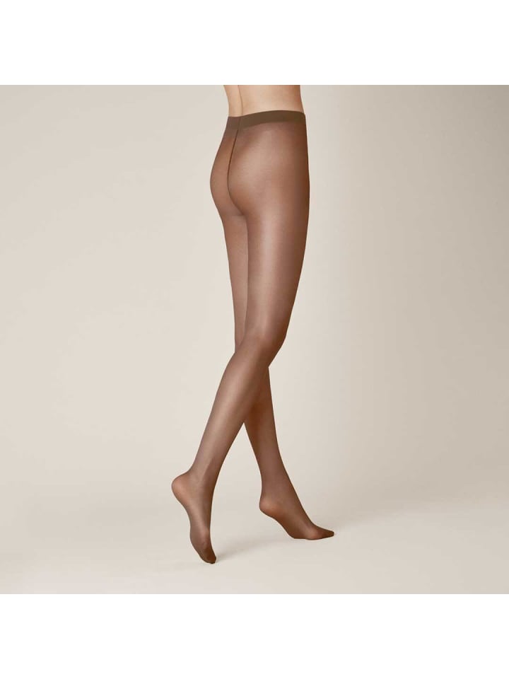 

Kunert Прозрачные колготки Satin Look, размер 20, прозрачные и блестящие, миндального цвета