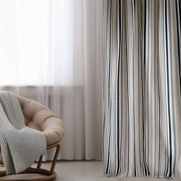 

Штора Homlando MIRLA, 140x2x250 см, бежевый