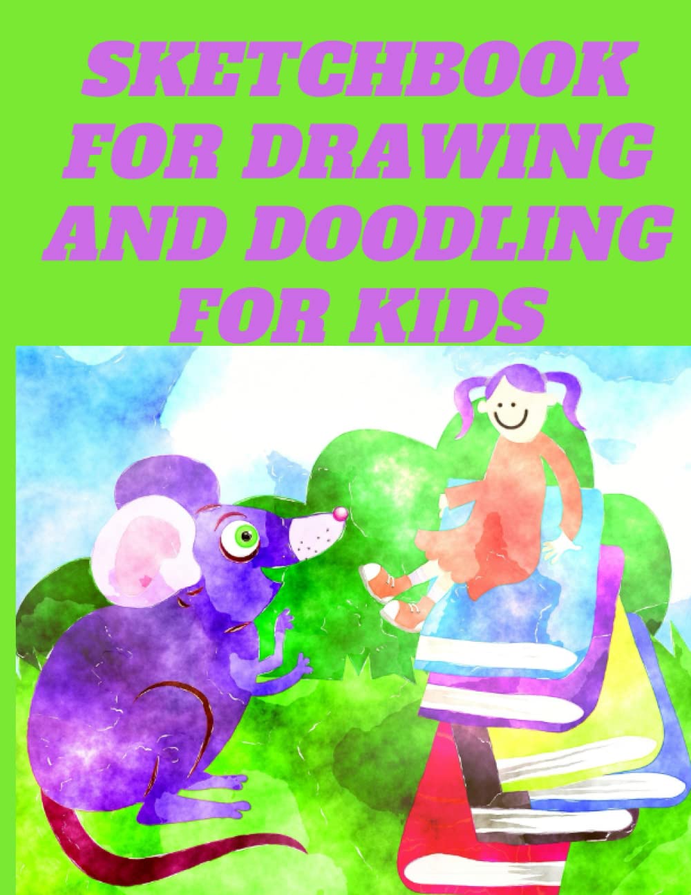 

Sketchbook for drawing and doodling for kids: Sketchbook for drawing and doodling for kids 100 Pages, 8.5x11 (Independently published)