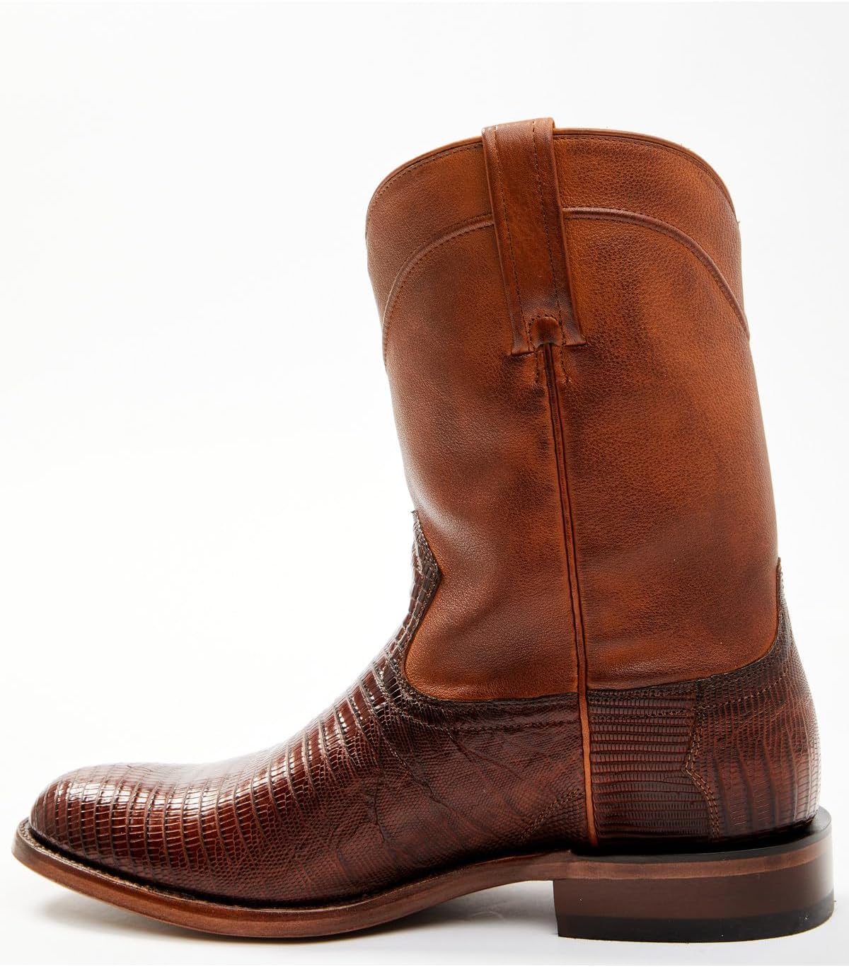 Мужские ботинки Cody James Black 1978 1978Reg; Carmen Exotic Teju Lizard Boot Round - Bbxsp24l5-7, Cognac — фото 3