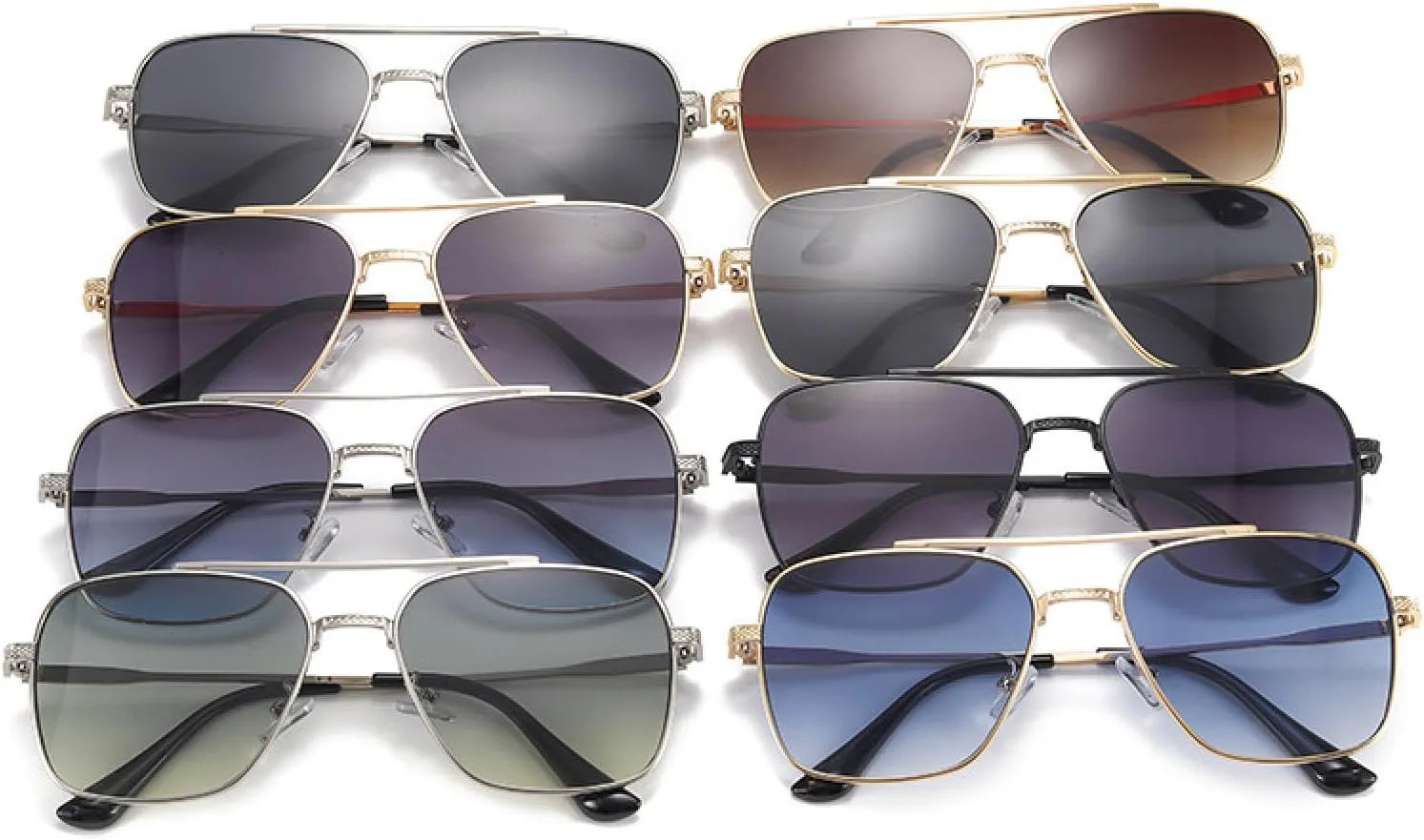 

Качественные солнцезащитные очки для мужчин, защита от УФ-излучения UV400, стильные солнцезащитные очки для вождения, женские солнцезащитные очки VVTWSSW, Gold Gray