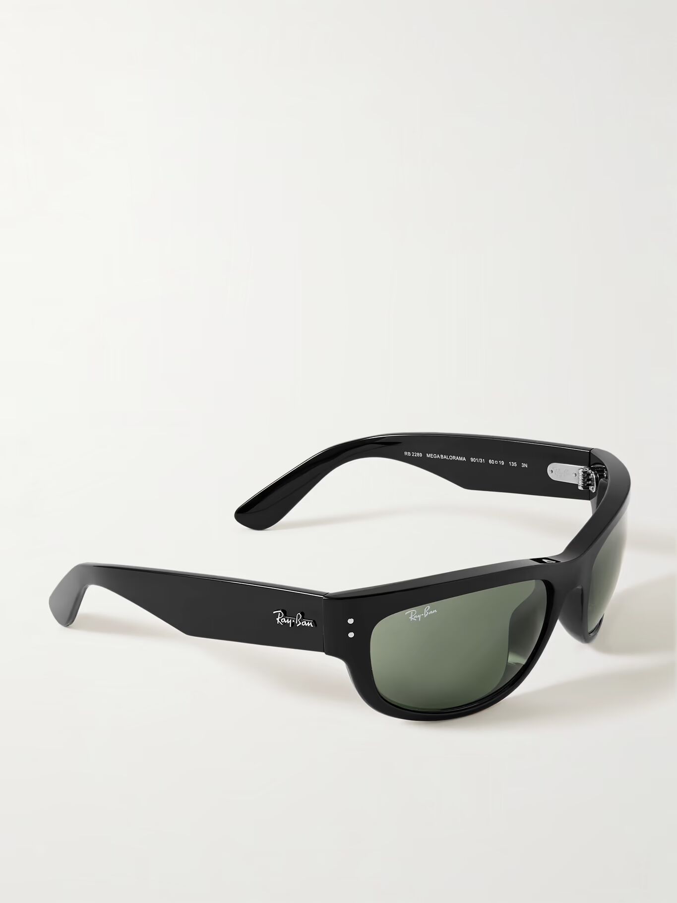 

Солнцезащитные очки Mega Balorama D-Frame из ацетата RAY-BAN, черный