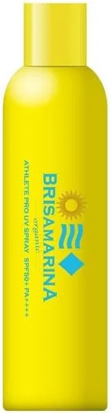 Спрей-солнцезащита для лица, тела и волос BRISA MARINA SPF50 PA++++ 40 мл желтый