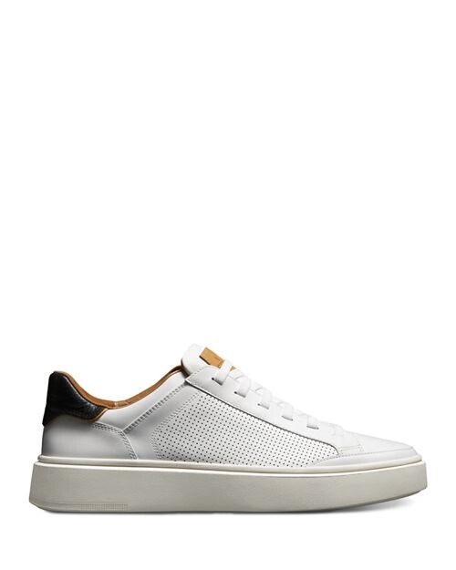 Мужские кроссовки Oliver из эластичного кружева Allen Edmonds, цвет White — фото 3