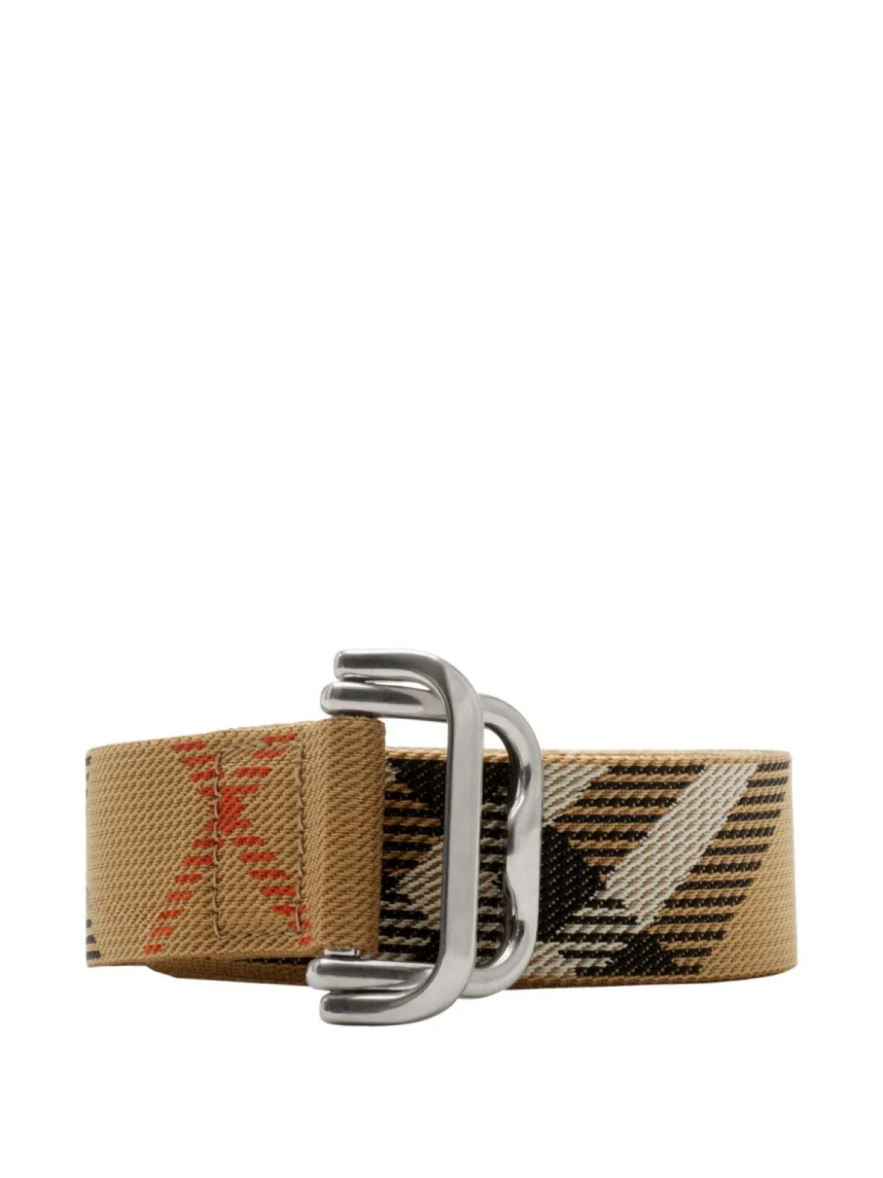 

Ремень Burberry Webbing, нейтральный