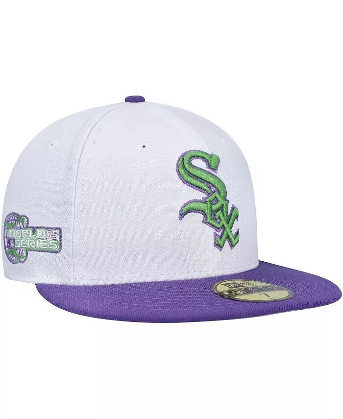 

Мужская белая кепка Chicago White Sox с боковой нашивкой 59Fifty New Era, белый