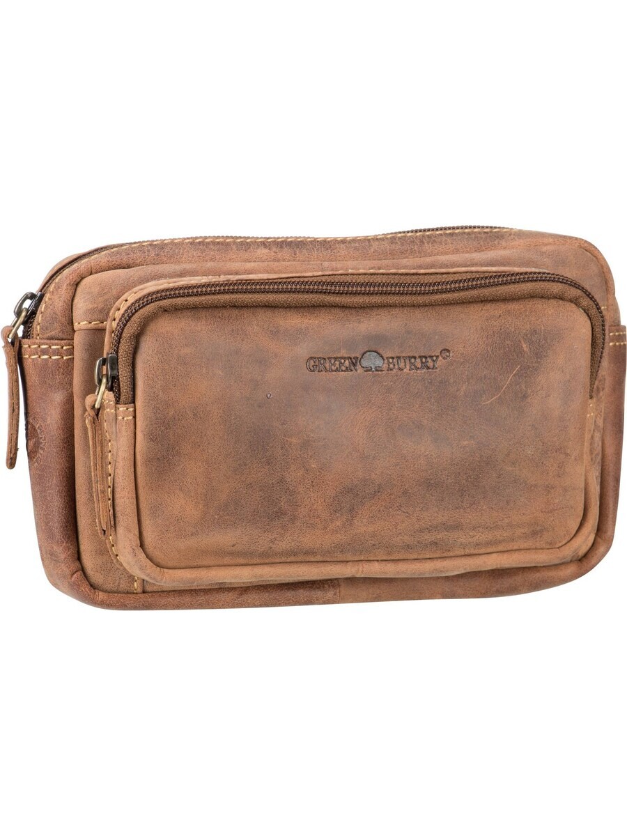 

Поясная сумка GREENBURRY Fanny Pack Vintage 1743B, коричневый