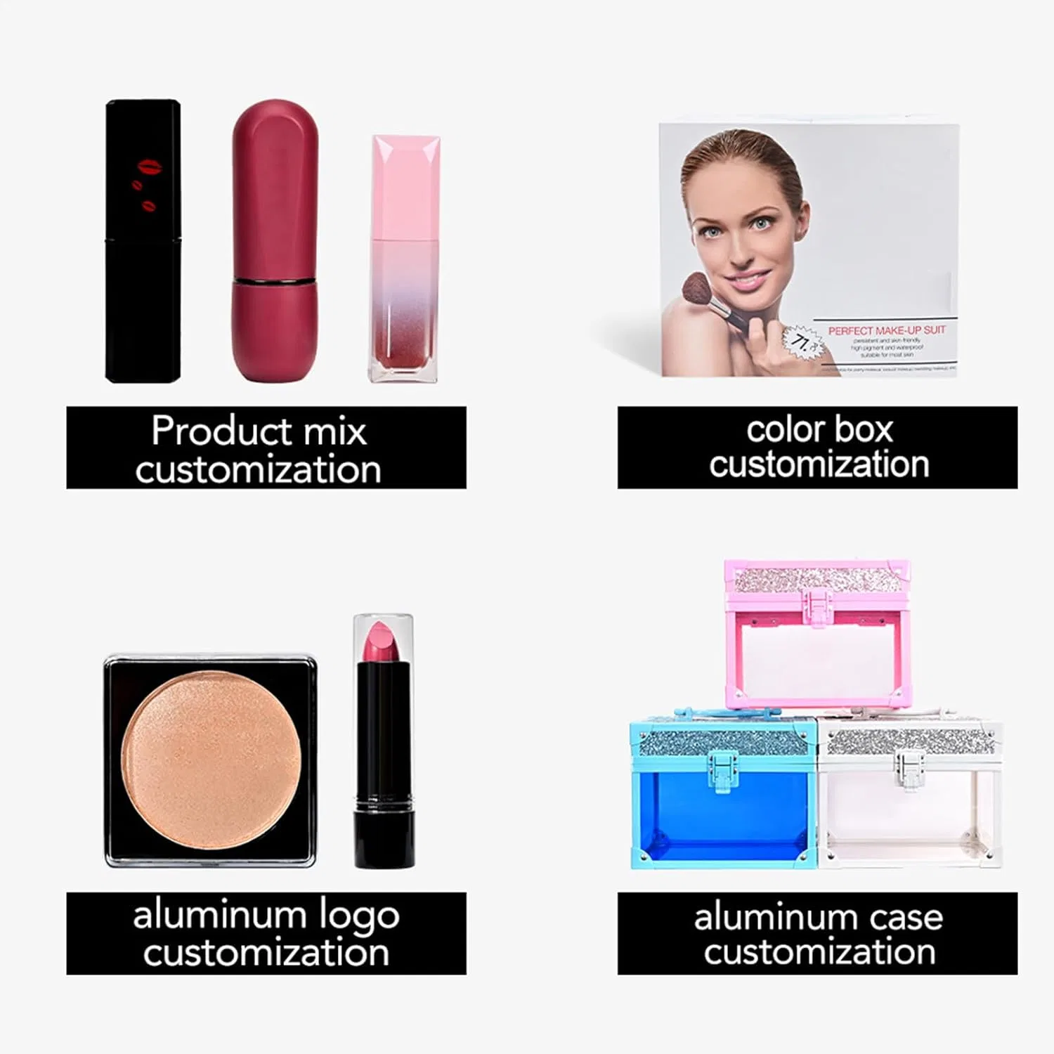 Набор косметики универсальный Women Makeup Kit, 1.1 кг — фото 3