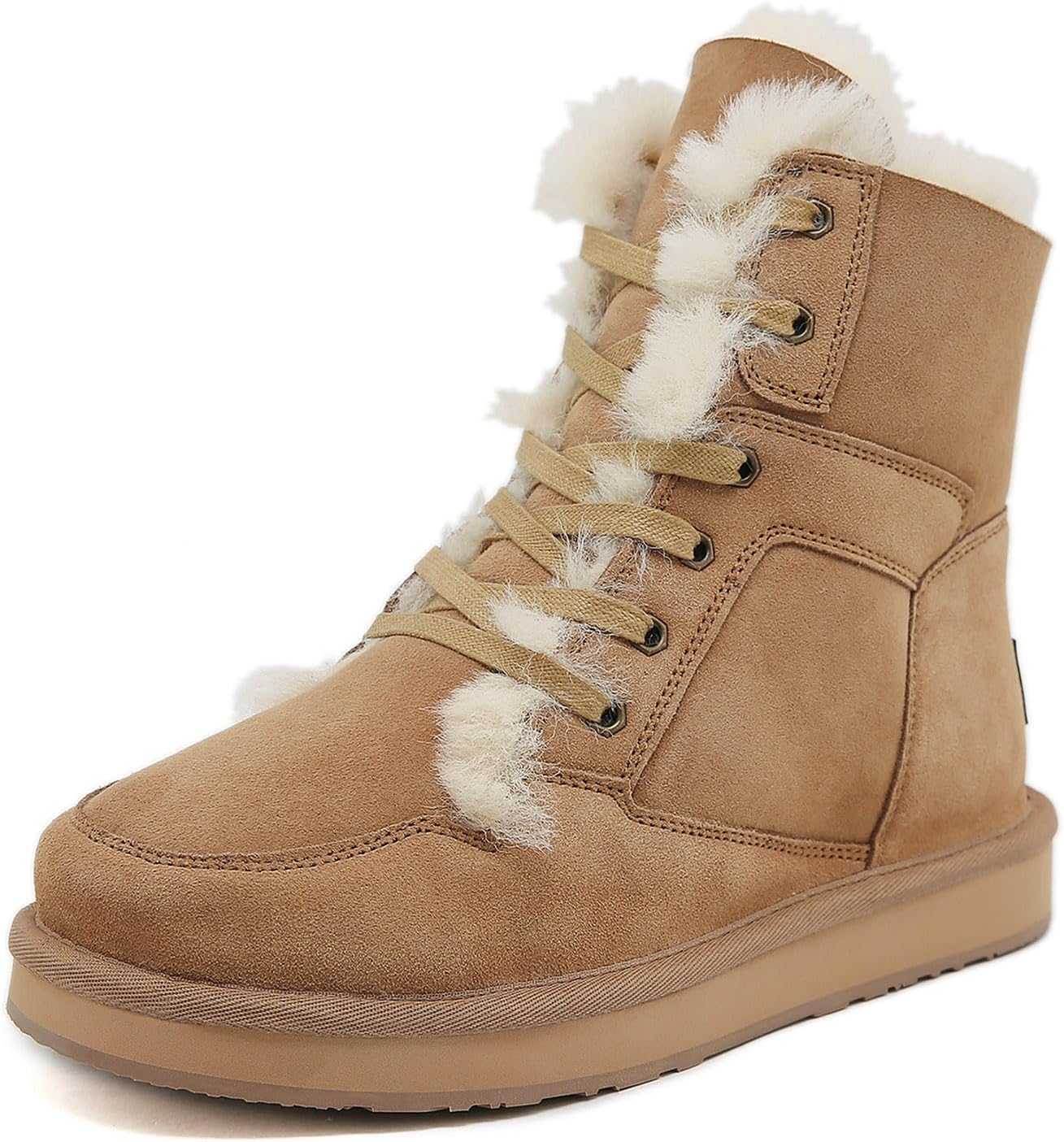 

Зимние ботинки из 100 австралийской овчины для женщин и мужчин Mel&Syd, Chestnut