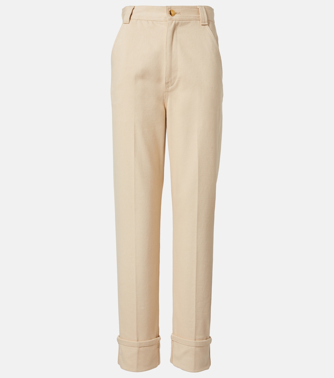 

Garey прямые джинсы с высокой посадкой Loro Piana, Mild Sand
