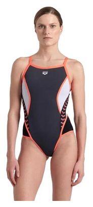 

Купальник Arena Icons Super Fly серый / розовый