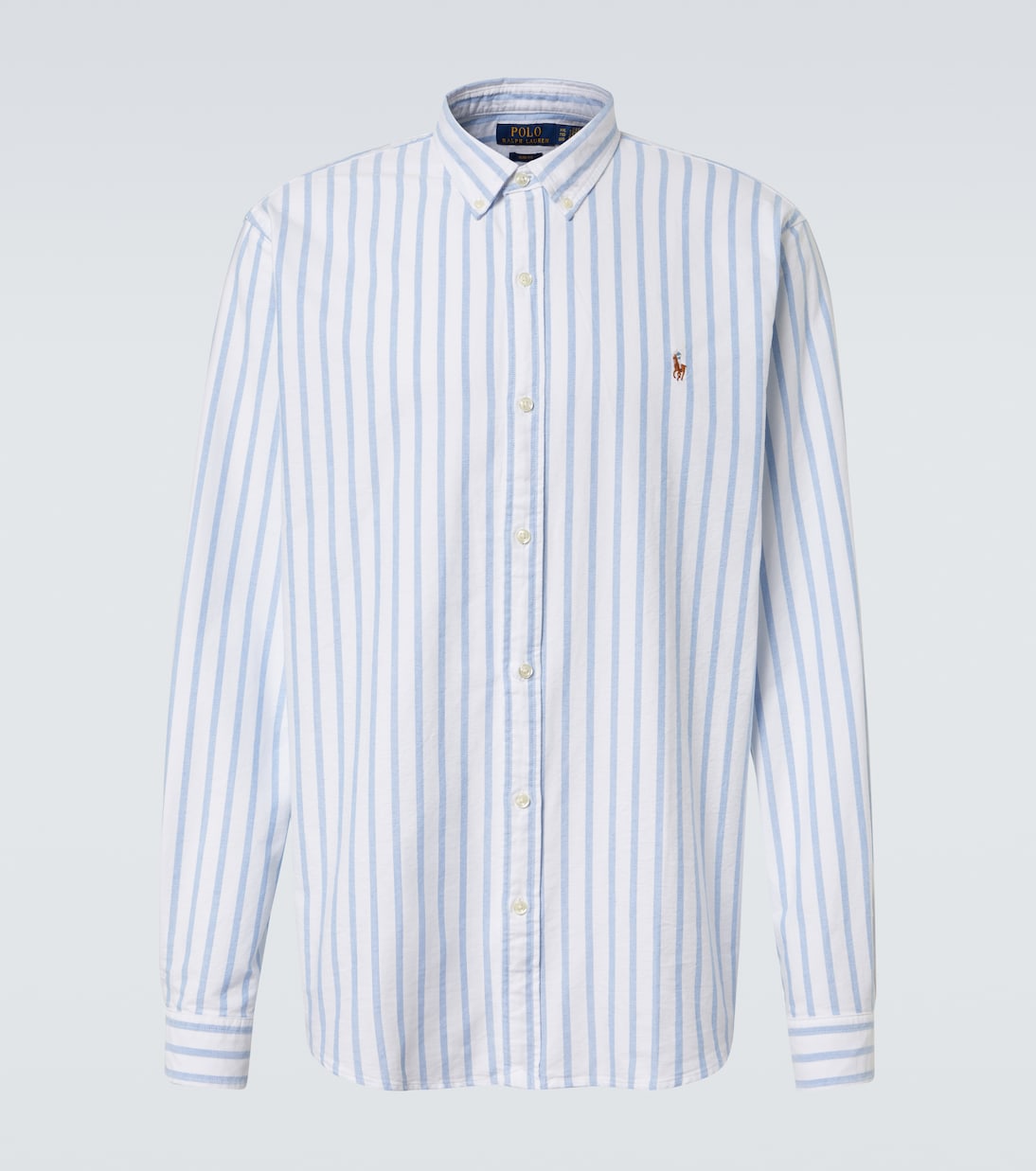 

Полосатая рубашка Polo Ralph Lauren, White Blue