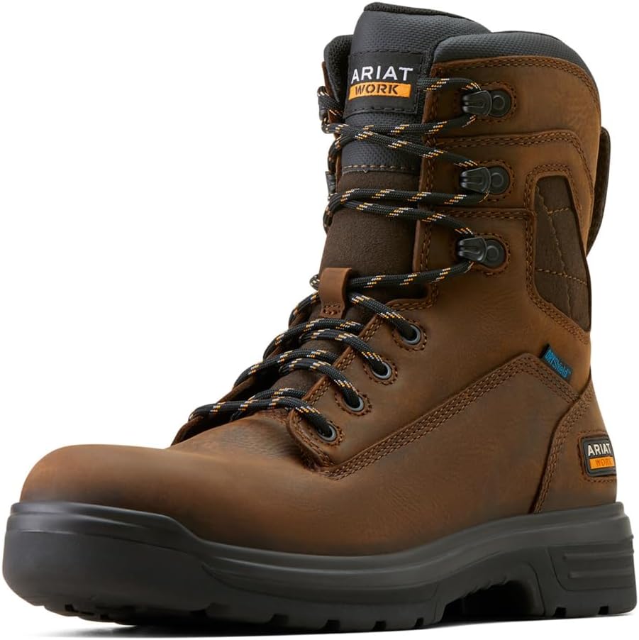 

Мужские водонепроницаемые ботинки ARIAT Turbo 8, коричневый