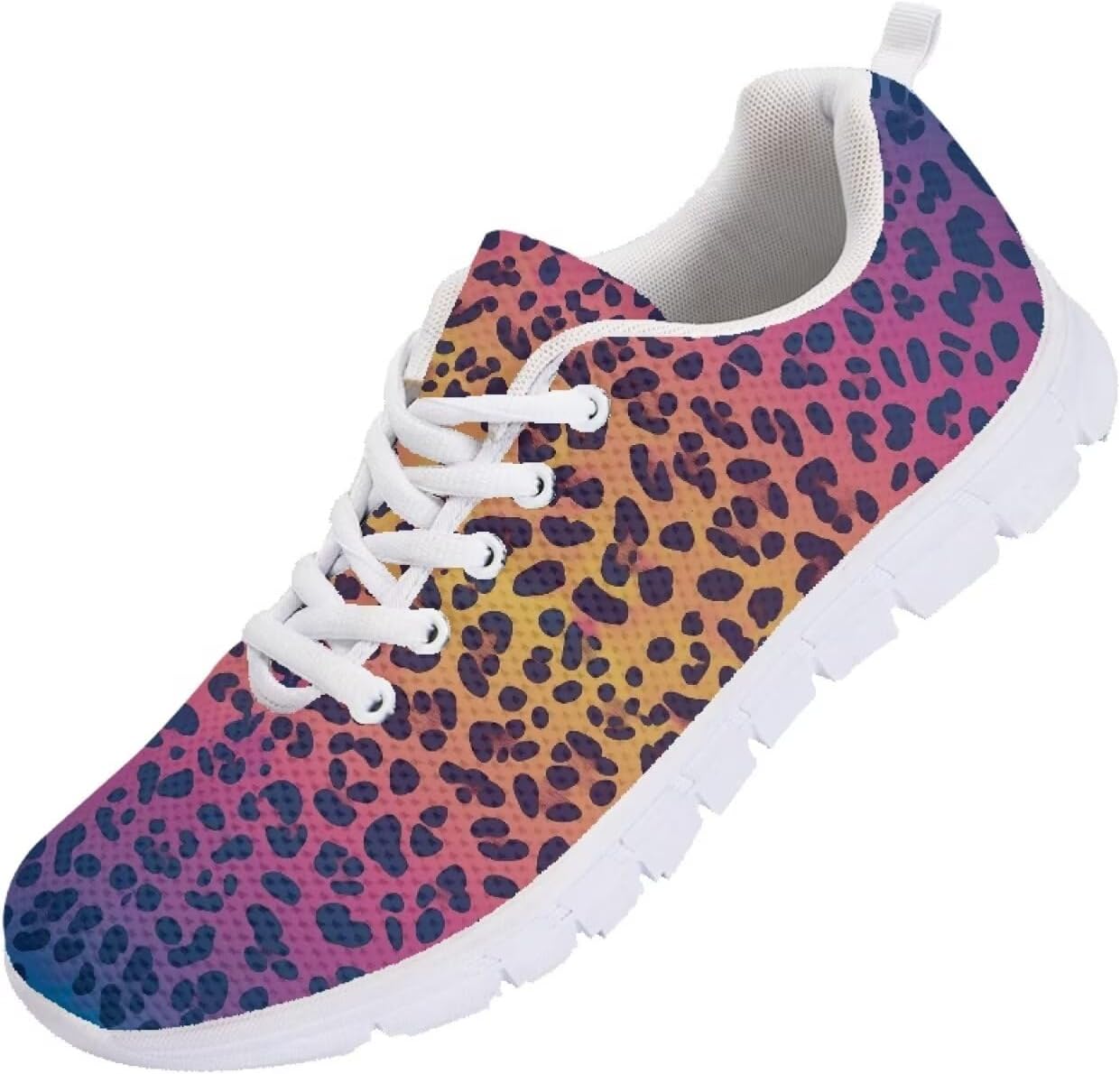 

Мужские теннисные кроссовки Funnydude Funny Print, осенние обувь для мужчин 2025, легкие повседневные кроссовки, Gradient Leopard