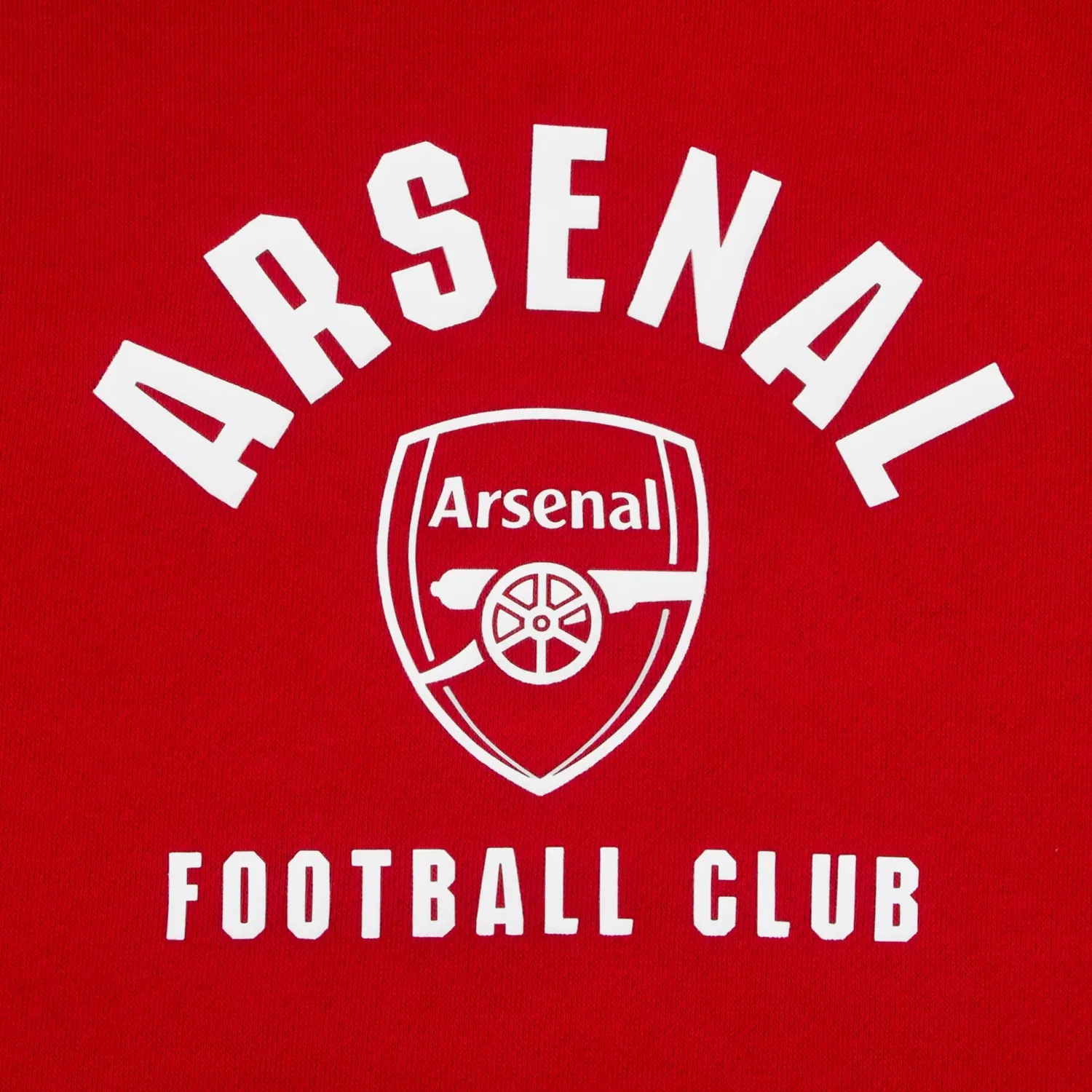 Детская худи с эмблемой Arsenal FC, красный — фото 3