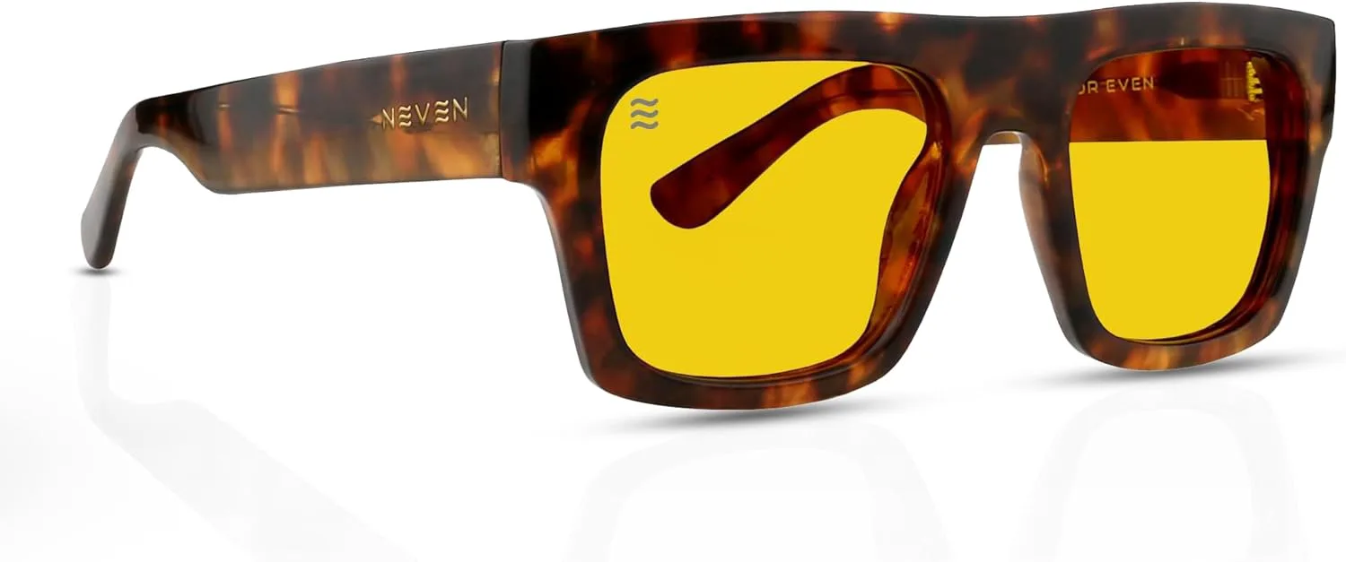 

Поляризованные прямоугольные солнцезащитные очки NEVEN RG TR90 для мужчин и женщин - защита от УФ-излучения UV 400 для создания стильного повседневного образа, Amar