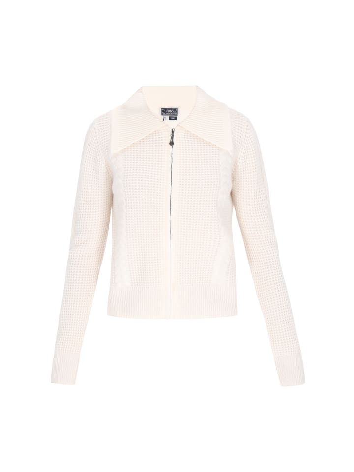 

Женский кардиган цвета слоновая кость DreiMaster Maritim