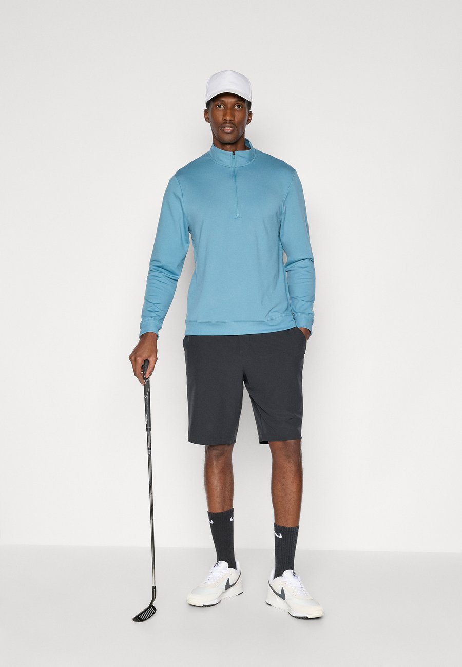Толстовка Nike Golf TOUR TOP, Smokey Blue/Pale Ivory/Blue — фото 2