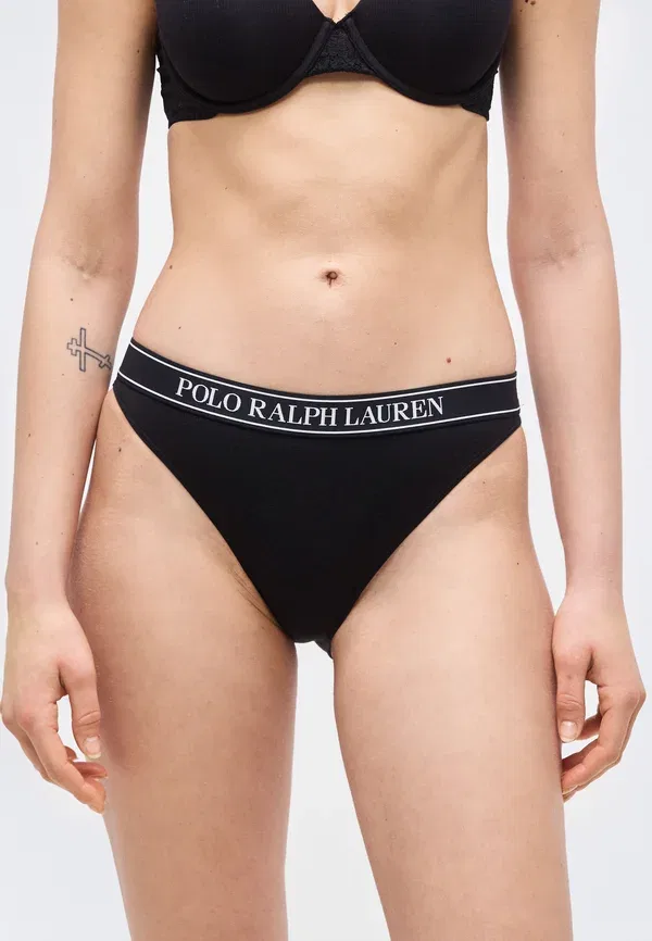 Трусы 3 шт, Polo Ralph Lauren, черный/белый/темно-синий — фото 2