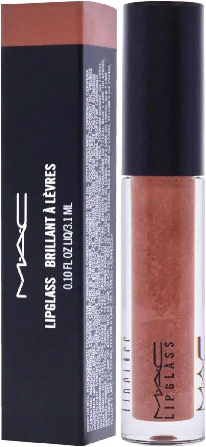 Блеск для губ MAC Lipglass #BEAUX, 3.1 мл, клюквенный — фото 4