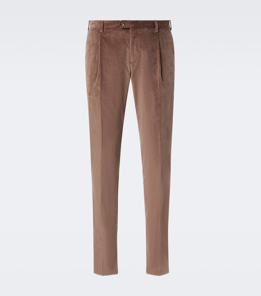 

Хлопковые брюки из вельвета в костюме Lardini, хаки