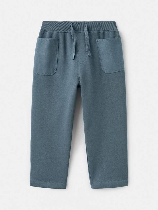 

Детские хлопковые джоггеры с кулиской Mango, Turquoise/Aqua