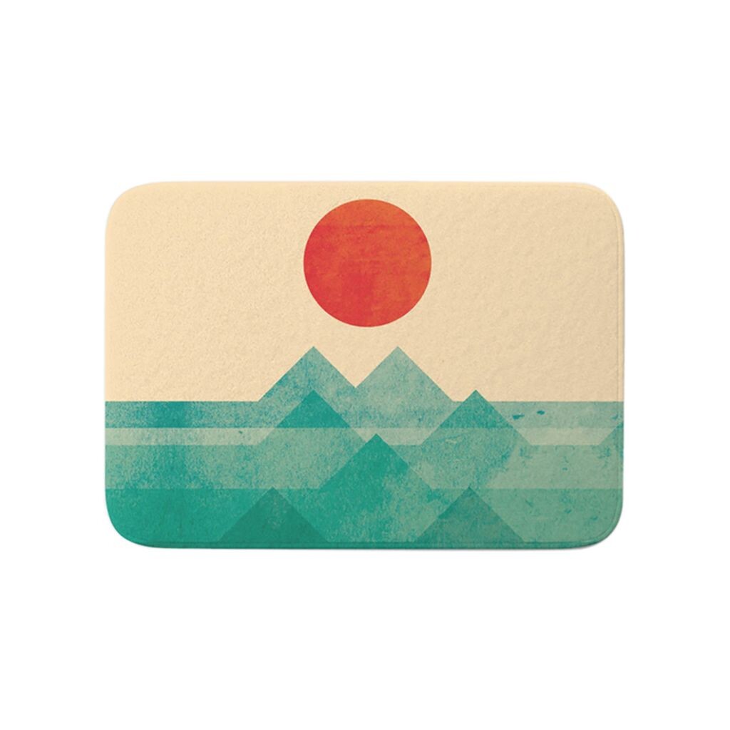 

Коврик для ванной комнаты с морскими водорослями, океанской волной, осьминогом, нескользящий ковер для ванной и душа, напольный коврик-3 # Stuttg, мультиколор