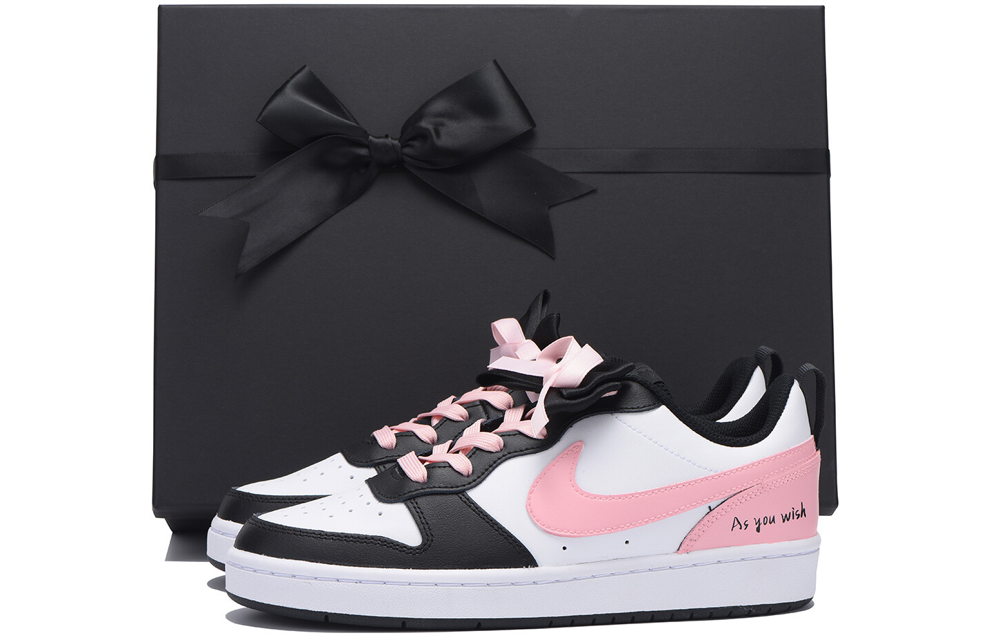 

Кеды, обувь для скейтбординга Court Borough, женская, низкая, розовый Nike, розовый