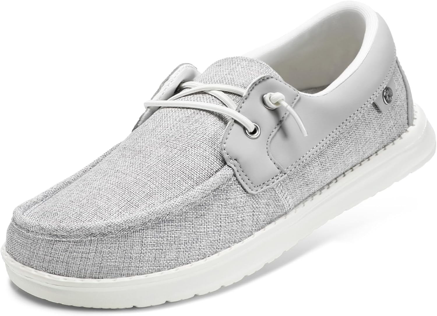 

Мужские деловые повседневные лодочные туфли STQ, слипоны-кроссовки с поддерживающей стелькой, легкие ортопедические лоферы для ходьбы при плантарном фасциите, серый