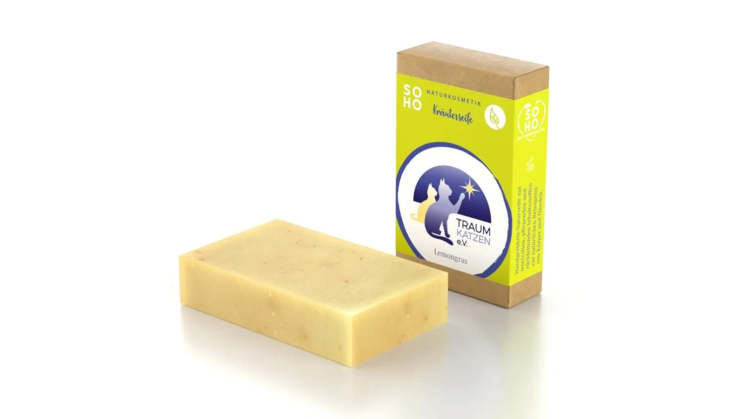 Твердое мыло Charity Soap Lemongra с лемонграссом, 100 г Soho Naturkosmetik