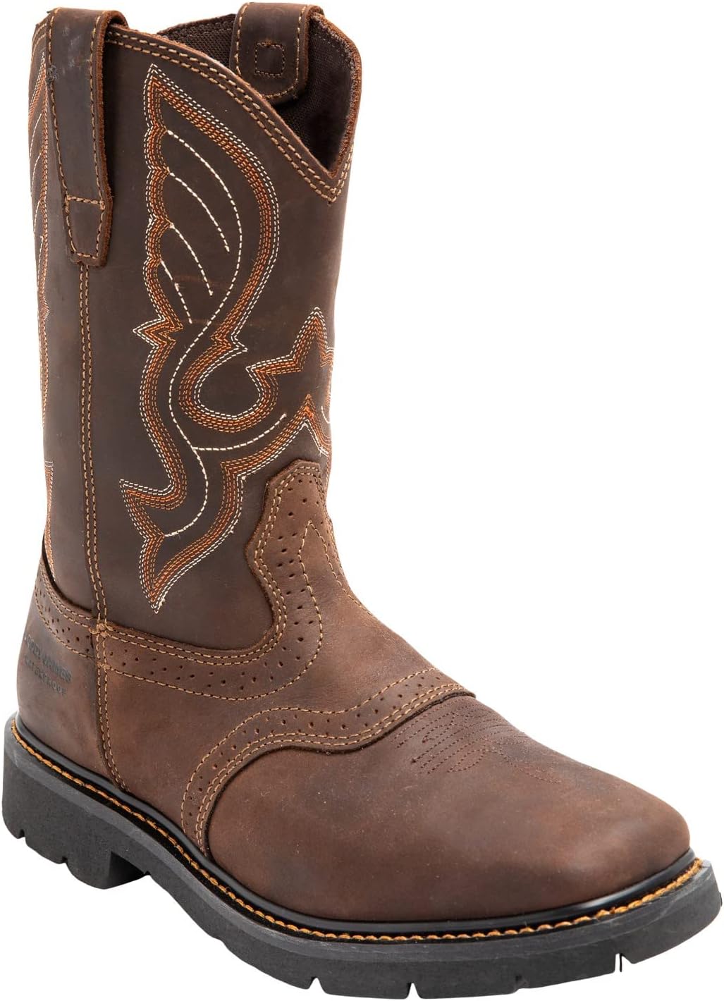 

Мужские ботинки Cody James 11 Mustang Saddle водонепроницаемые с мягким носком - C9wr5, темно-коричневый