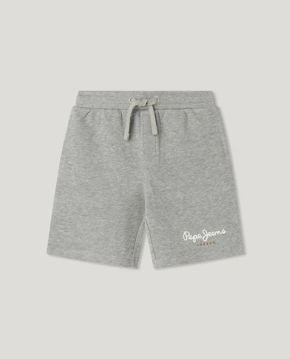 

Флисовые шорты для мальчиков с эластичным поясом Pepe Jeans, серый