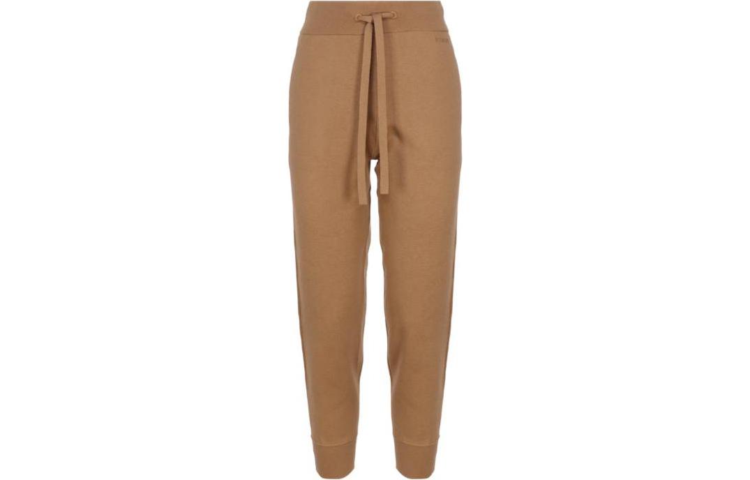 

Спортивные брюки с эластичной талией и завязкой Burberry, Umber